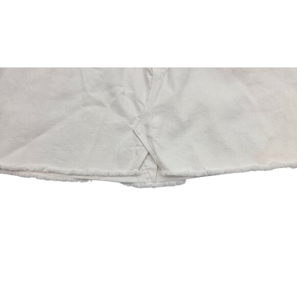 Women's - Frame White Denim Mini Skirt, Size 20 - Picture 4 of 7
